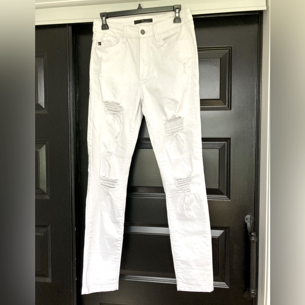KanCan White Jeans Distressed Women’s 9 / 28